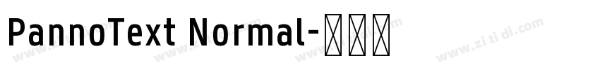 PannoText Normal字体转换